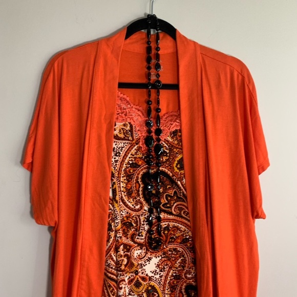 Talbots Black Faceted Glass Bead Single Strand Statement Necklace, [20” Hanging] - Picture 7 of 7